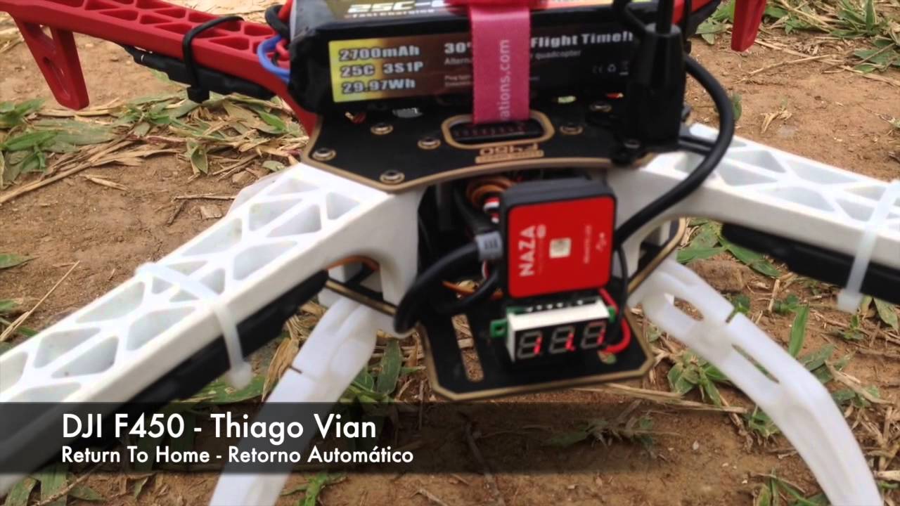Drone DJI F450 Original - Montado e Ajustado (LM FPV)