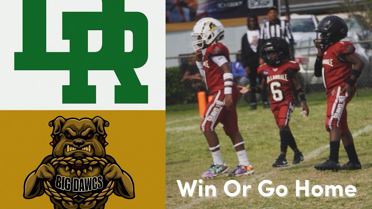 Hallandale Chargers 9U “Big Dawgs” Take Down Delray Rocks In Overtime 🔥 | AYFL Playoff Classic