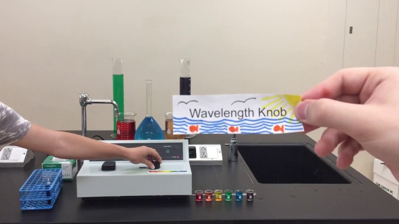 Chem Lab: Spectrophotometry, Cuvettes and Kimwipes