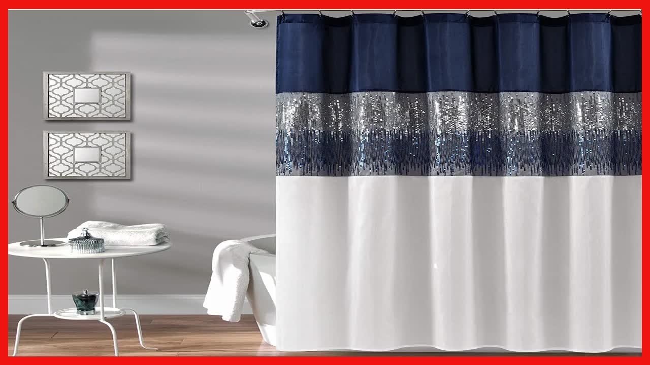 Lush Décor Night Sky Shower Curtain: Glamour Meets Practicality for Your Bathroom