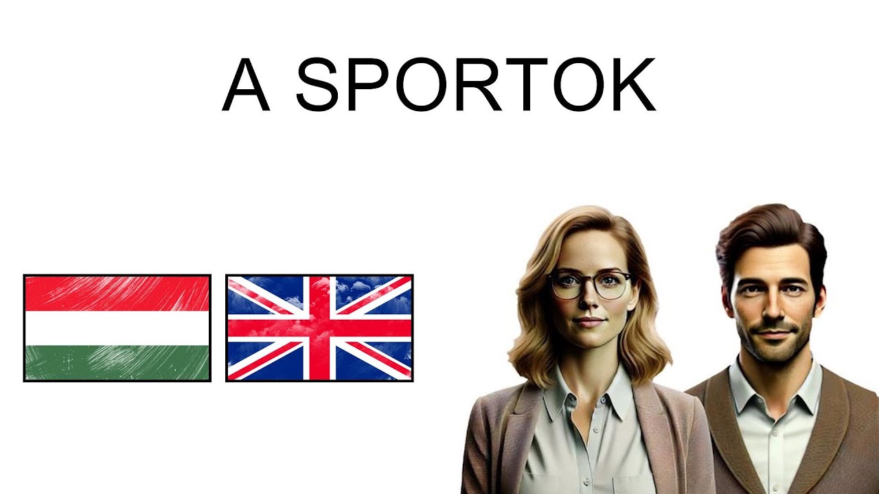 🇭🇺 🇬🇧 Tanulj meg könnyedén BRIT ANGOLUL | A sportok | Szókincs
