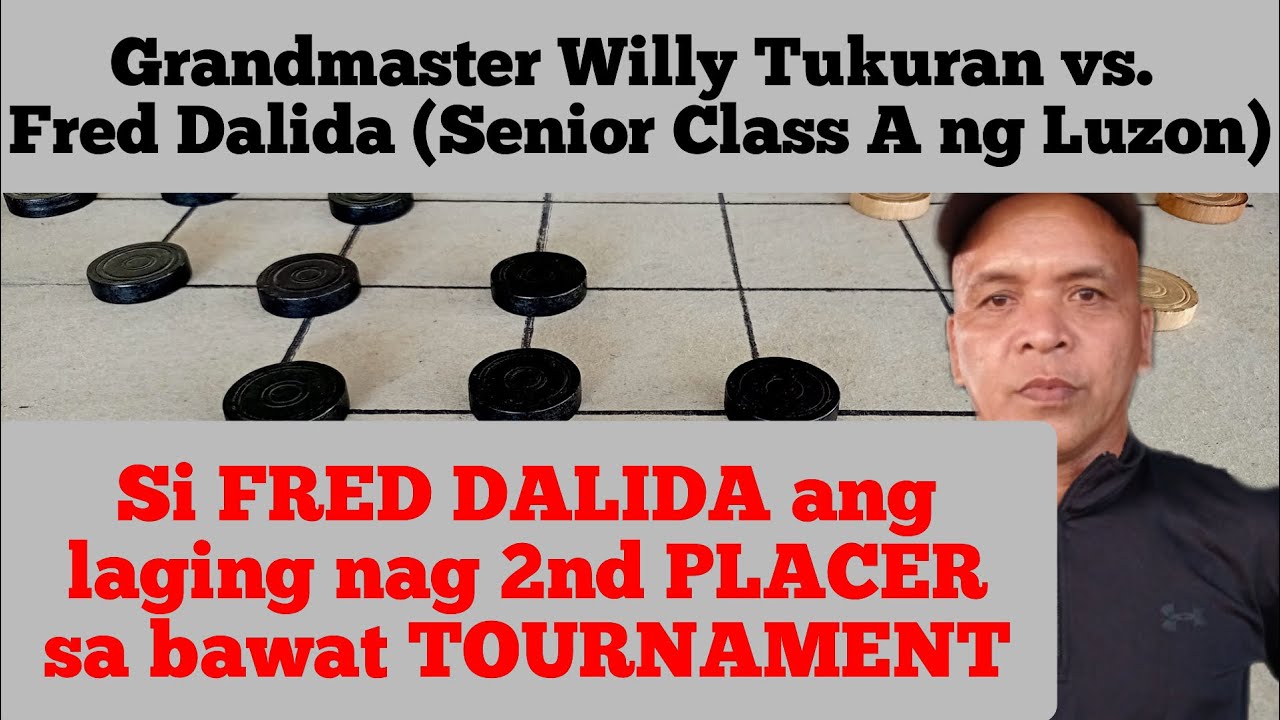 GM Willy Tukuran vs. Fred Dalida | Ang taong laging naka buntot o nag 2nd Placer sa bawat TOURNAMENT