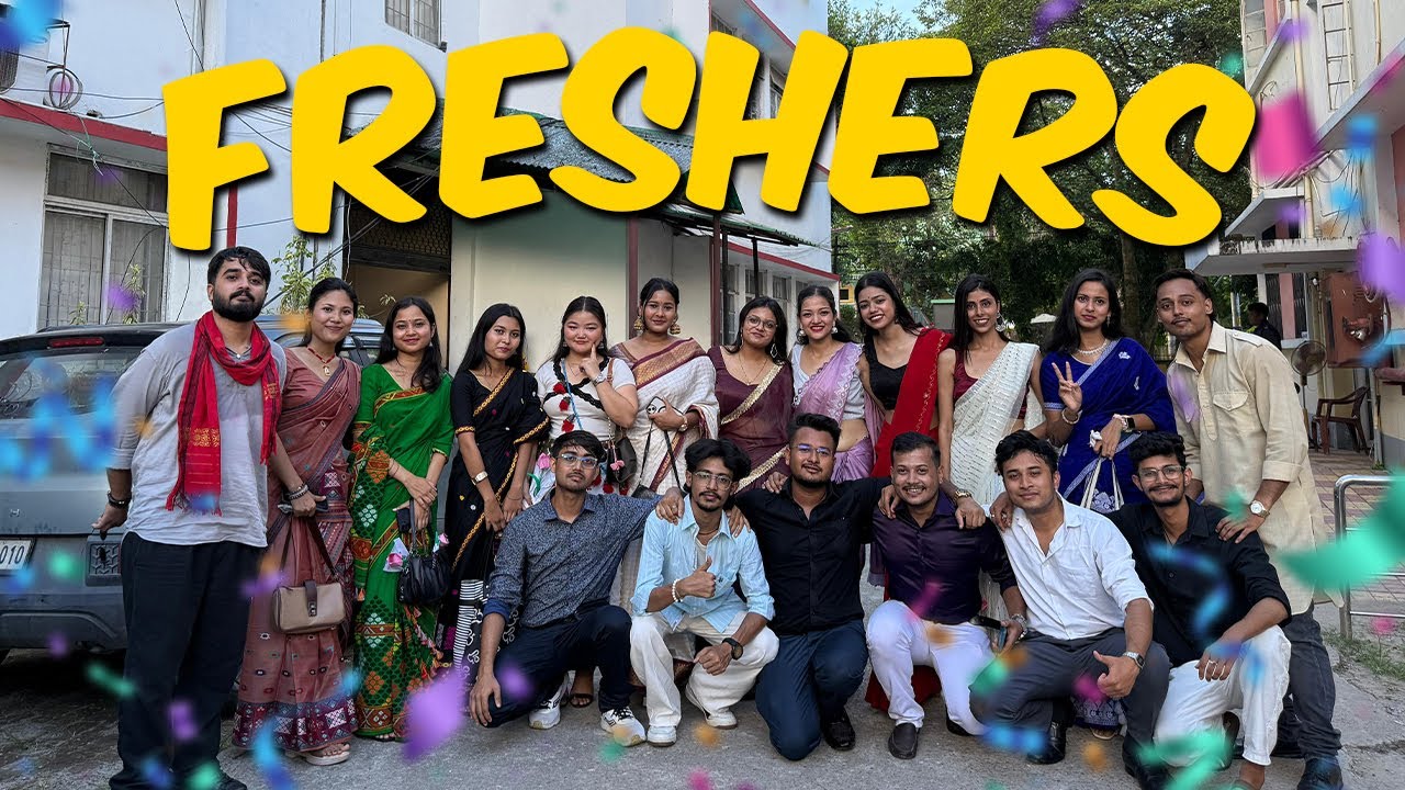 Freshers&rsquo; Vibes 🎉 | Cotton University Vlog | Mass Communication and Journalism
