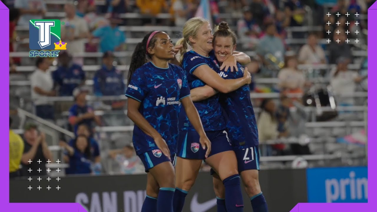 WATCH Makenzy Robbe's AMAZING GOAL as SD Wave DRAWS with Angel City