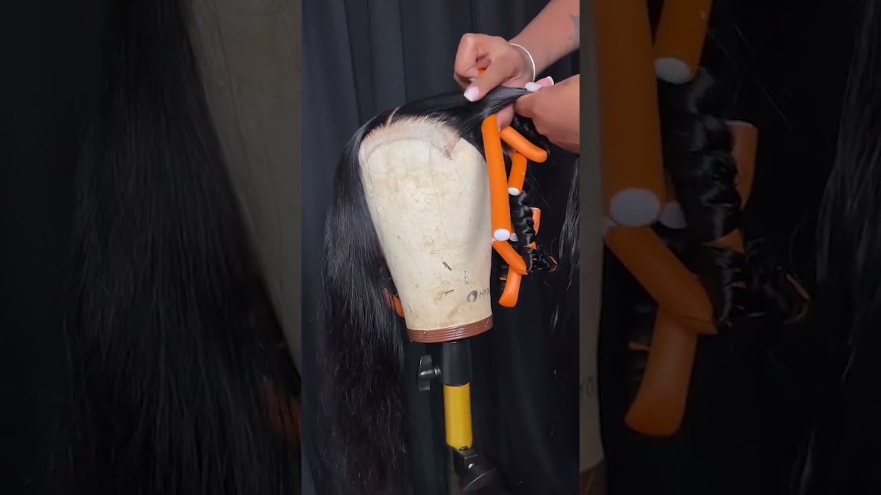 With these steps, you can achieve bouncy wand curls with flexi rods.@alibonniehair