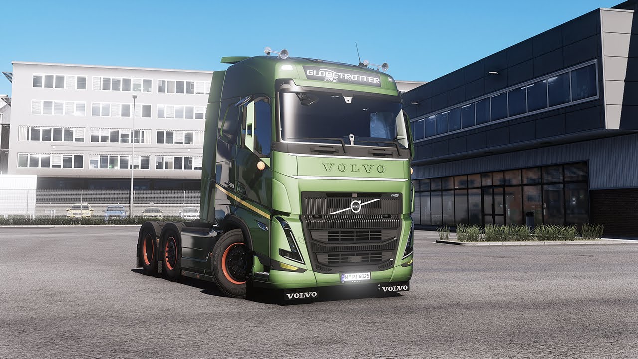 ETS2 1.58 with Ultra Realistic Graphics Mod | Volvo FH6 I-Save | Steering Wheel Gameplay
