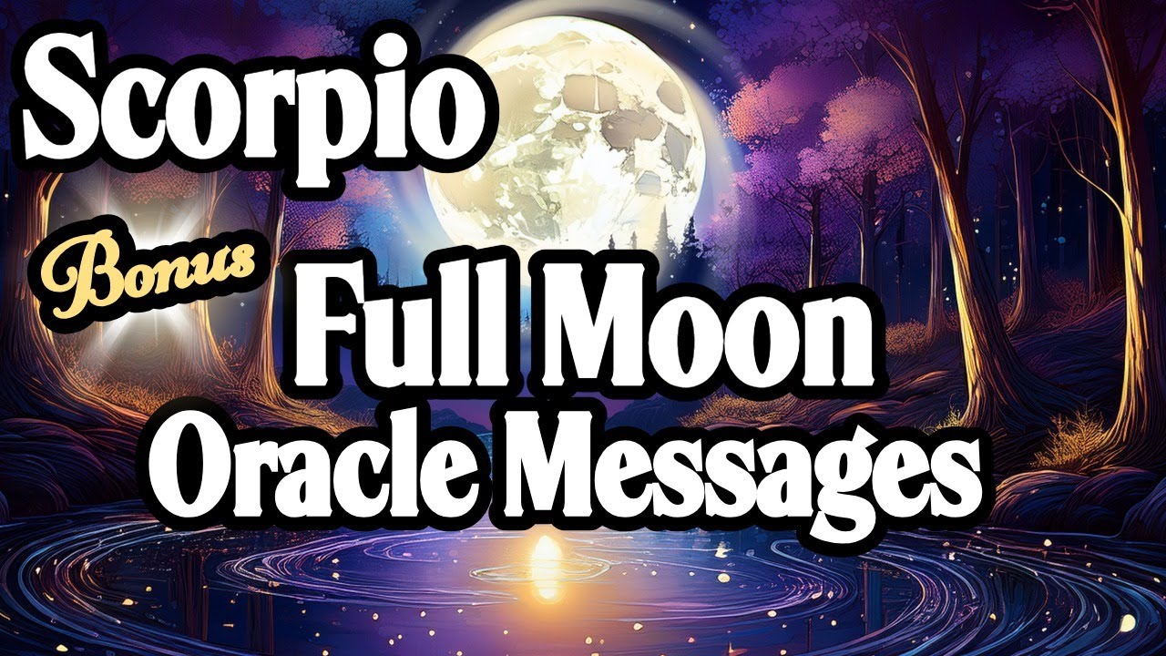 ♏Scorpio |🌕This Truth Can No Longer Hide | Listen On or Around a Full Moon