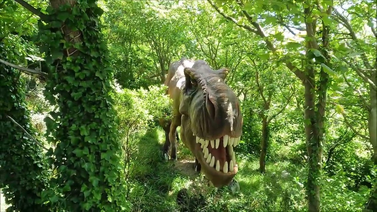 Blackgang Chine Dinosaurs - Restricted Area 5 Walkthrough - Isle Of Wight Theme Park - 2022