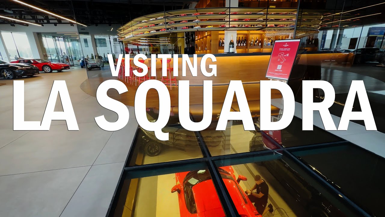 Visiting La Squadra. Perfect meeting point for petrol heads at Katowice, Poland. | 4K