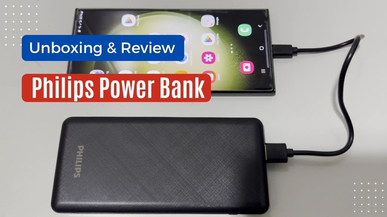 Philips 10000mAh Power Bank DLP7790HB #philips #powerbank