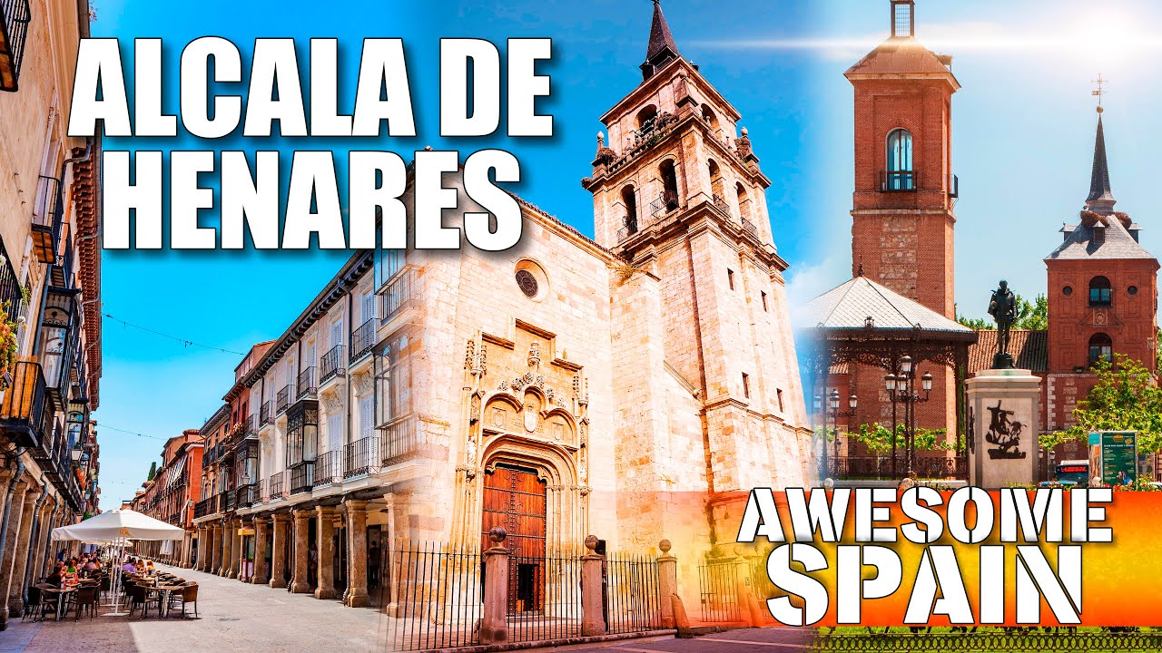 Alcalá de Henares | What to visit in Spain in 2025? | 4k 50p