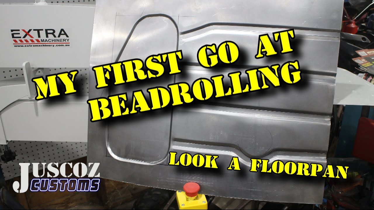 my first attempt at bead rolling