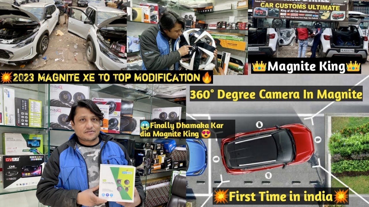 💥 2023 Nissan Magnite xe Install 360 Degree Camera,Magnite xe🔥 Magnite modified🔥 Nissan magnite🔥
