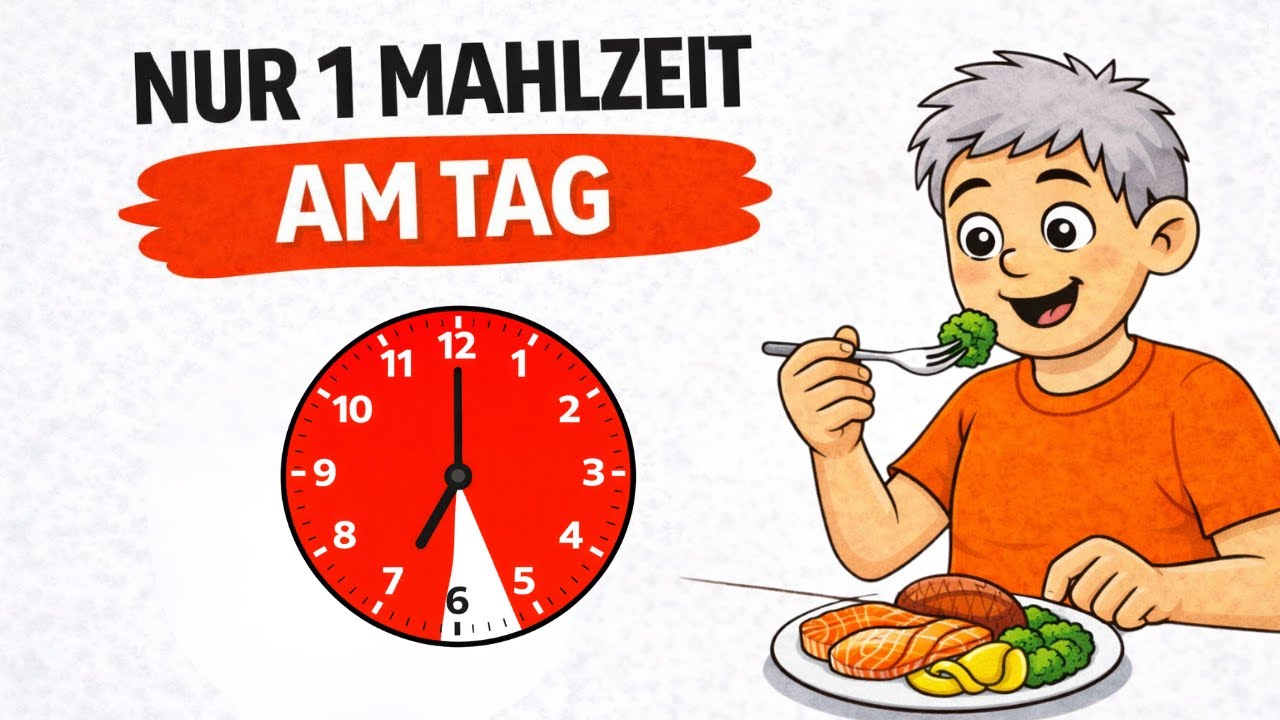 Was wirklich geschieht, wenn du nur noch 1 mal täglich isst!
