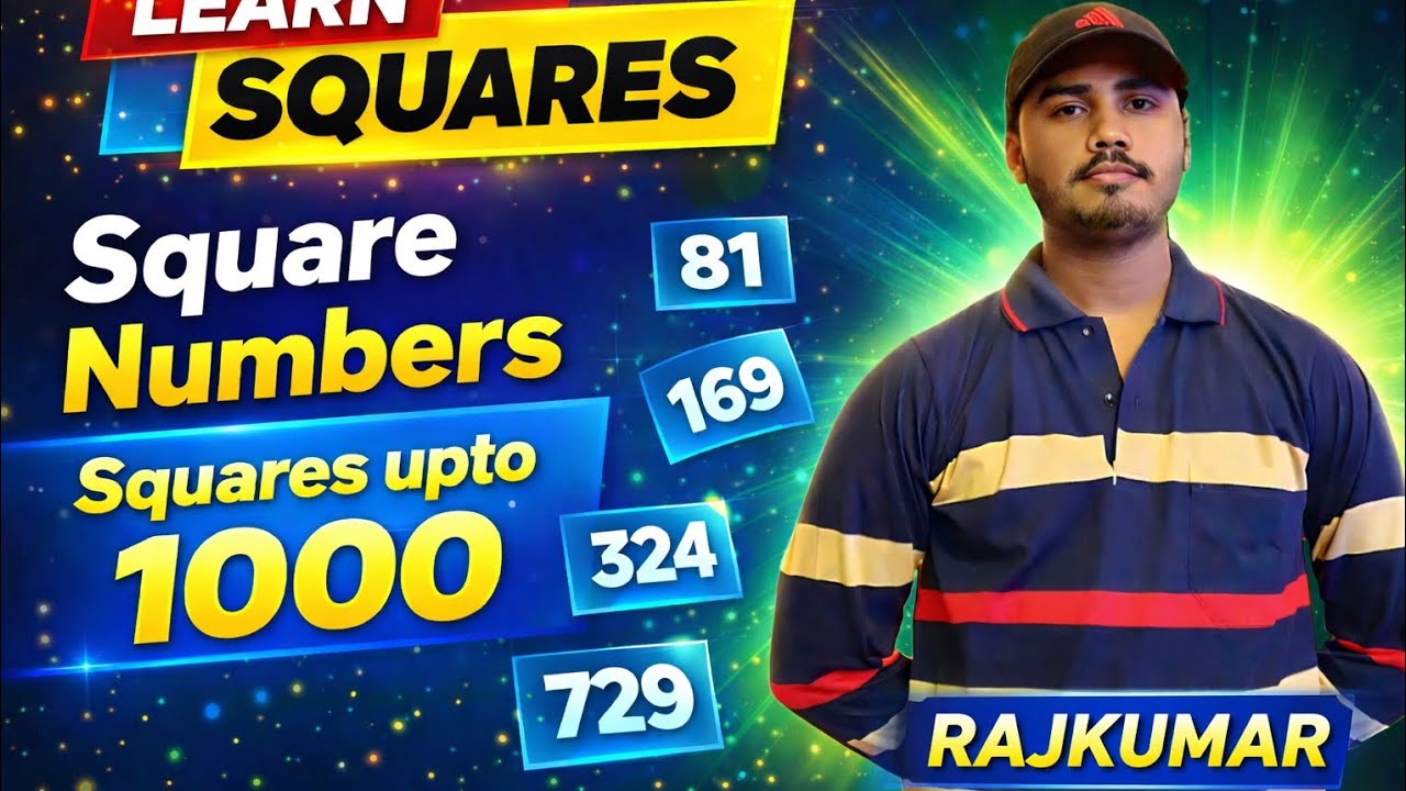 UP POLICE CONSTABLE AND UP SI के लिए square कैसे निकाले सबसे आसान तरीका #by Raj Kumar 