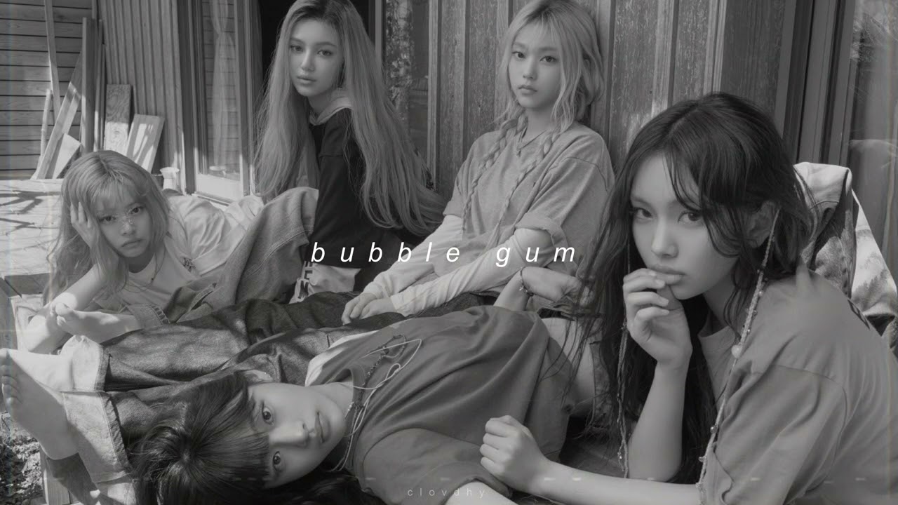 newjeans - bubble gum (slowed + reverb)