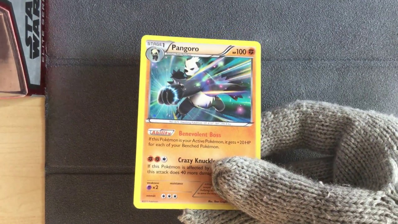 Pangoro XY50 - Pokemon XY Promo Card