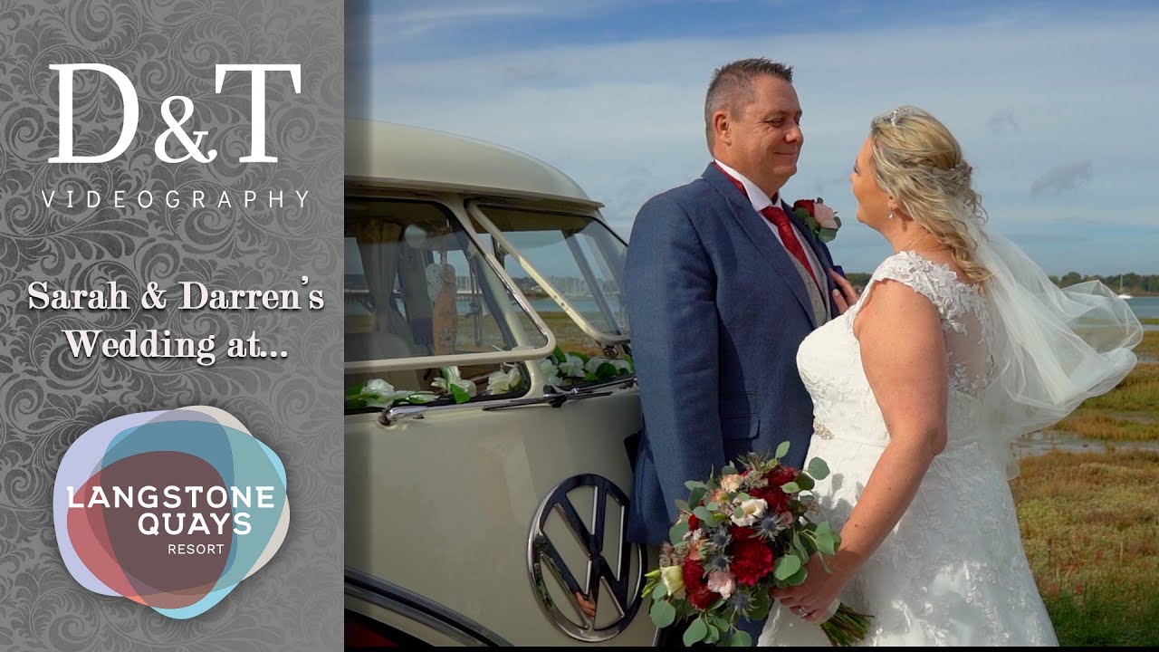 Sarah & Darren's Wedding Highlights from The Langstone Hotel