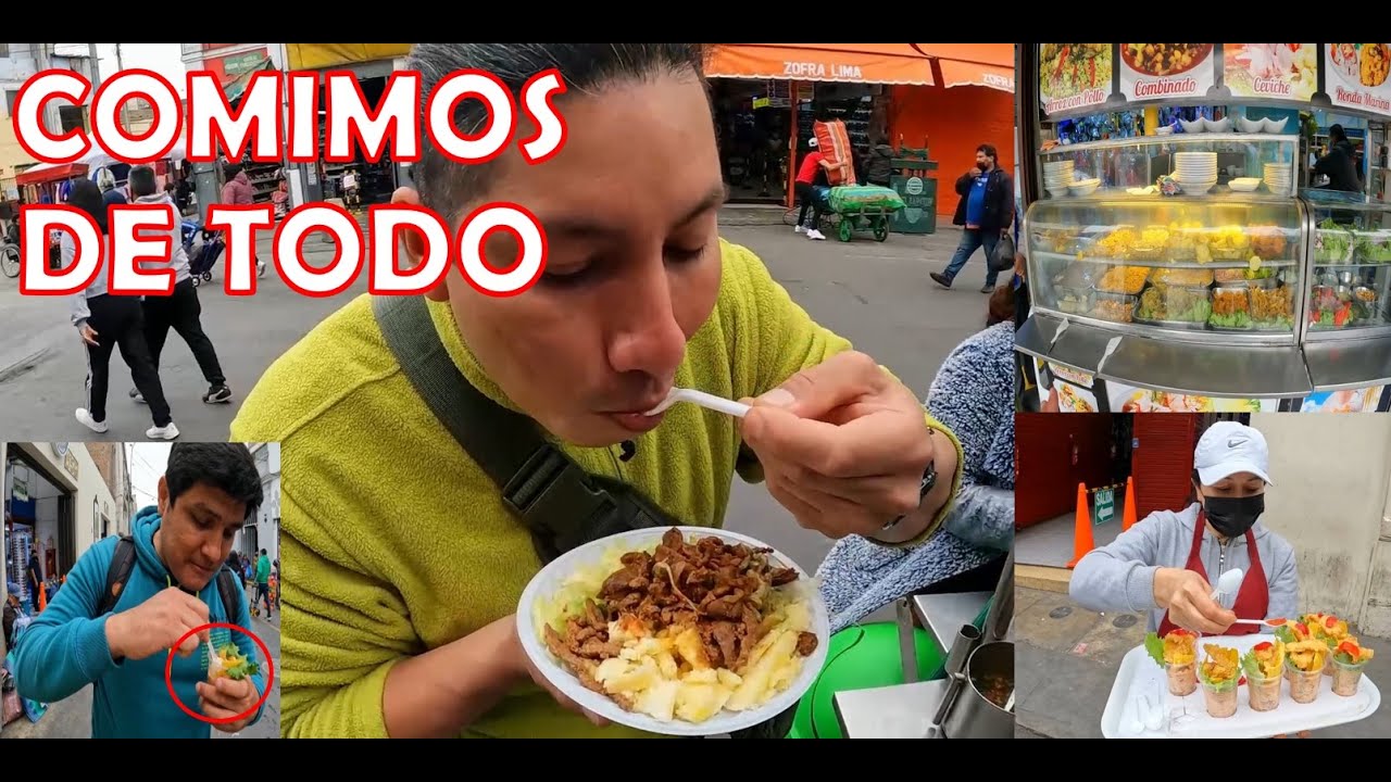 La mejor comida CALLEJERA del centro de LIMA ft @MarkoTk