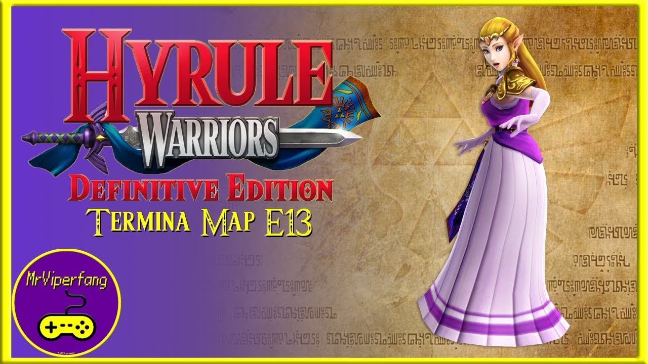 Hyrule Warriors (Switch): Termina Map E13 - Zelda's Era of the Hero of Time Robes