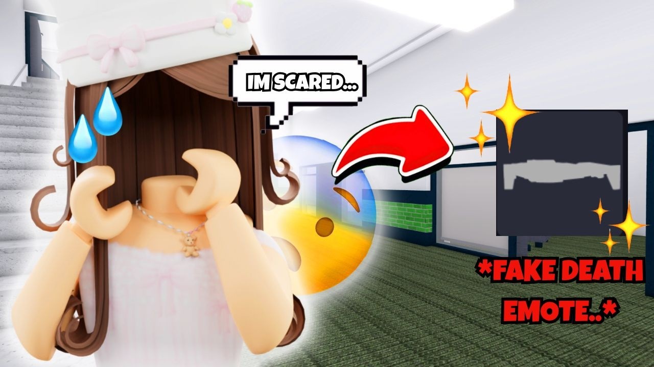 MM2, but I TROLL with the FAKE DEATH EMOTE... 😱