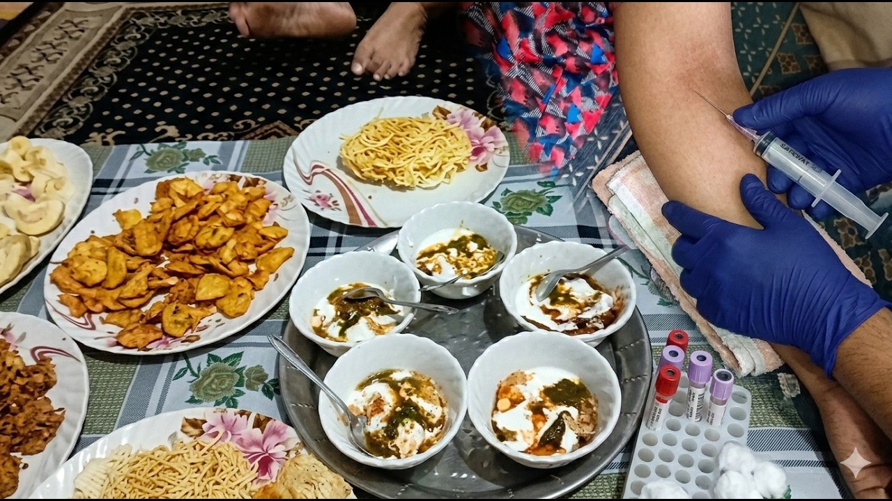 Aaj Ka Blood Collection Aur Iftar