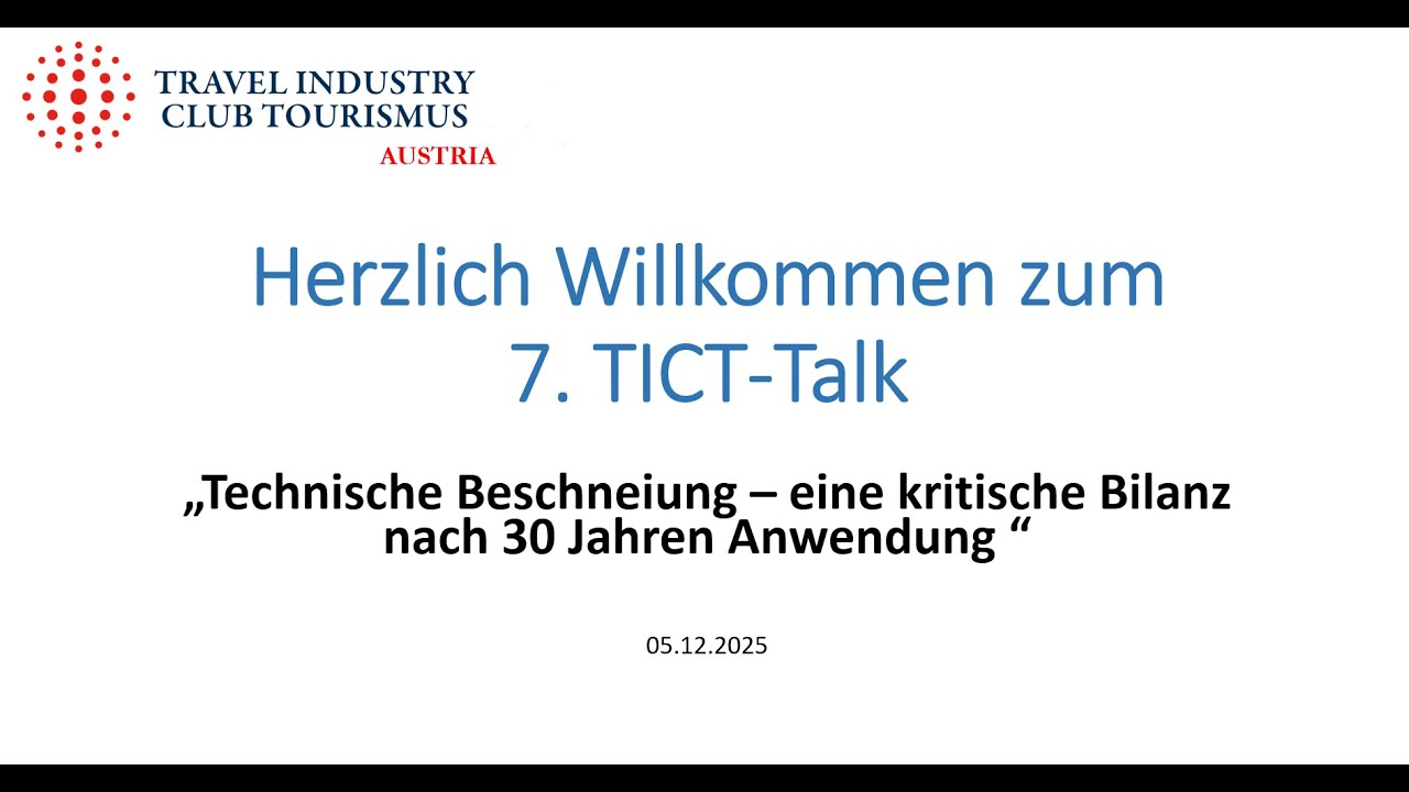 7  TICT Talk: 