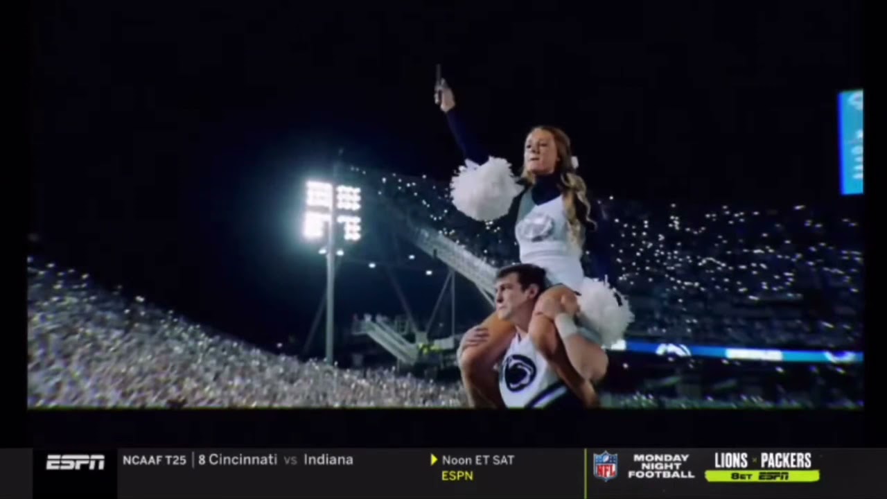 2021 #22 Auburn vs. #10 Penn State ESPN Commercial