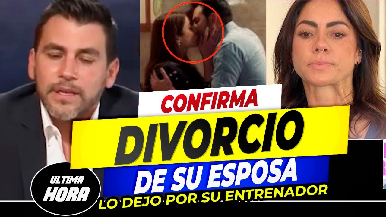 😭💔&iquest;Mauricio Barcelata confirma su divorcio de Mar&iacute;a Jos&eacute; Su&aacute;rez?💥🔥