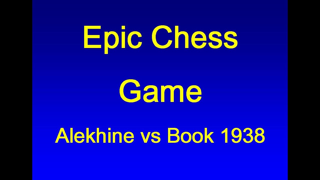 Alekhine vs Book - Margate 1938