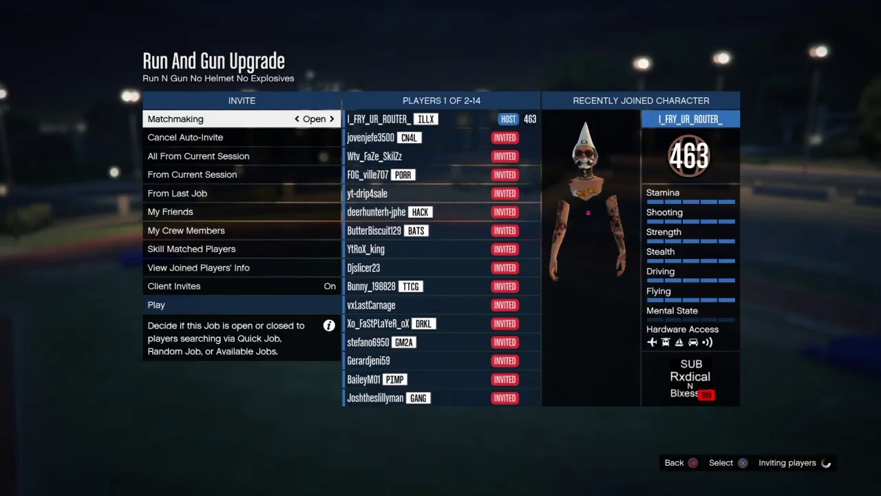 Dm menu gta online gta 5