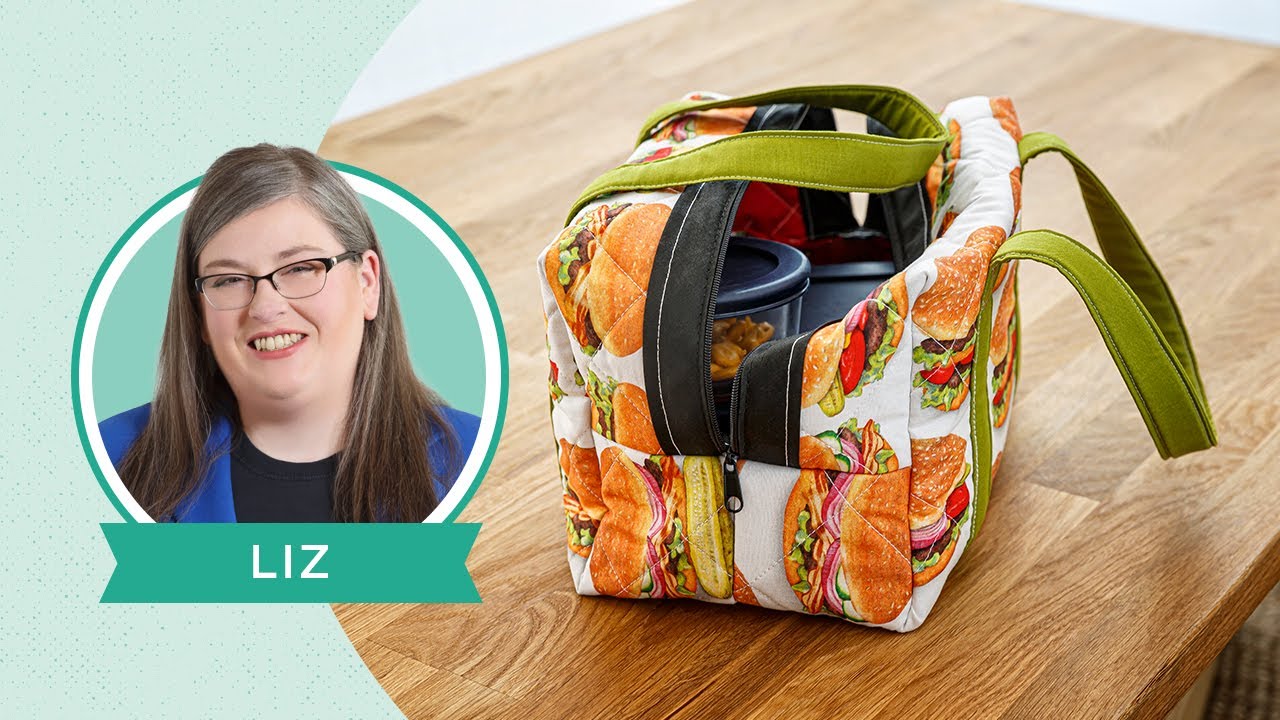 Make a June Tailor Quilt-As-You-Go Insulated Lunchbox with Liz of Missouri Star (Video Tutorial)