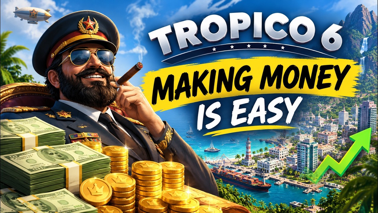 Making Money is easy in Tropico 6
