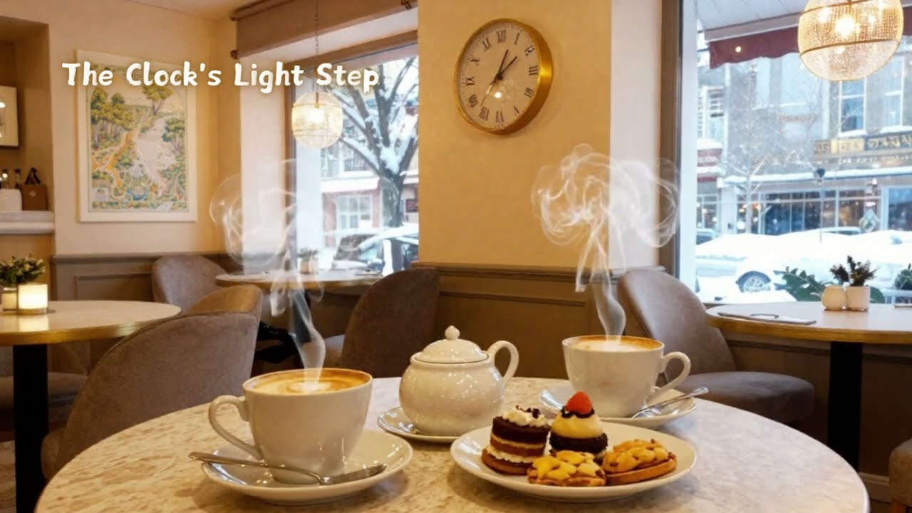 The Clock's Light Step | Light Jazz | Cozy Music 舒適音樂–時光的輕盈腳步