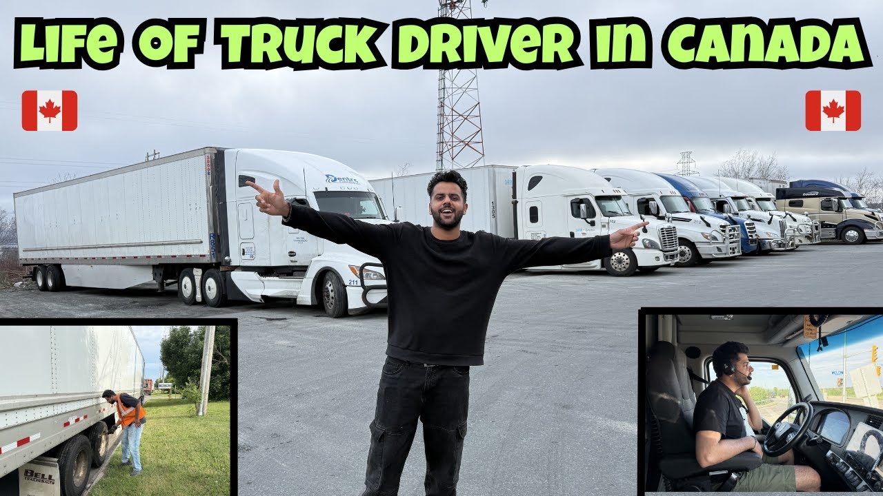 ਟਰੱਕ ਨੂੰ ਖੜਾ ਕੇ ਘੁੰਮਣ ਚਲੇ ਗਏ || Life of Truck Driver in Canada 🇨🇦