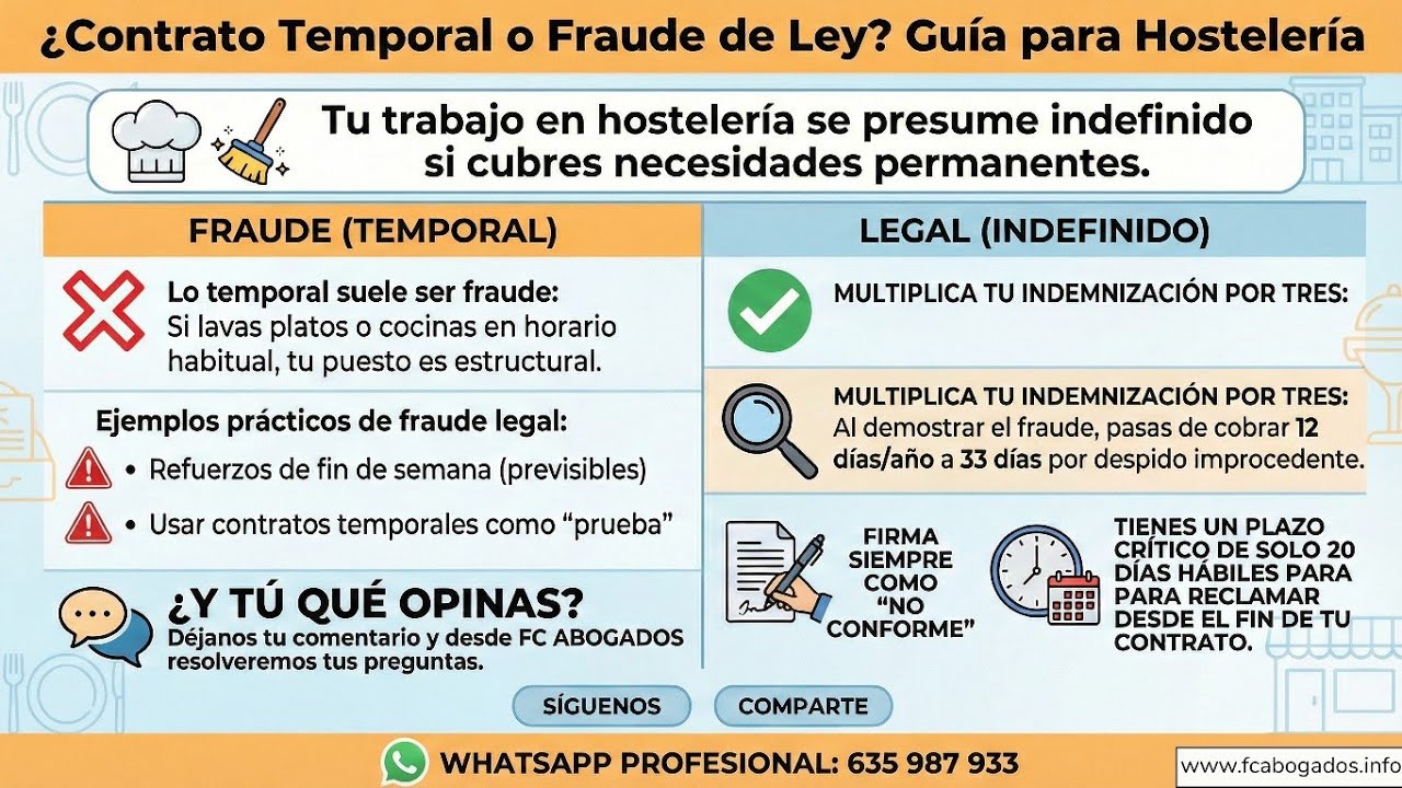 🛑 ¡ATENCIÓN HOSTELERÍA! ¿