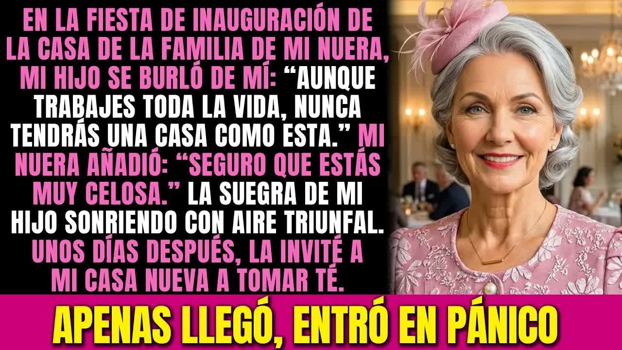 Mi hijo se burló de mí： “Mamá nunca tendrás una casa como la de mi suegra” Hasta que vieron mi casa.
