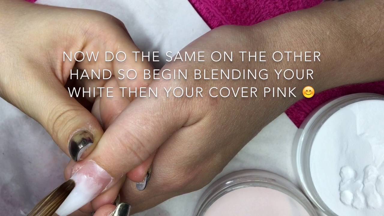 Ombré French With Swarovski Crystals - Part 1