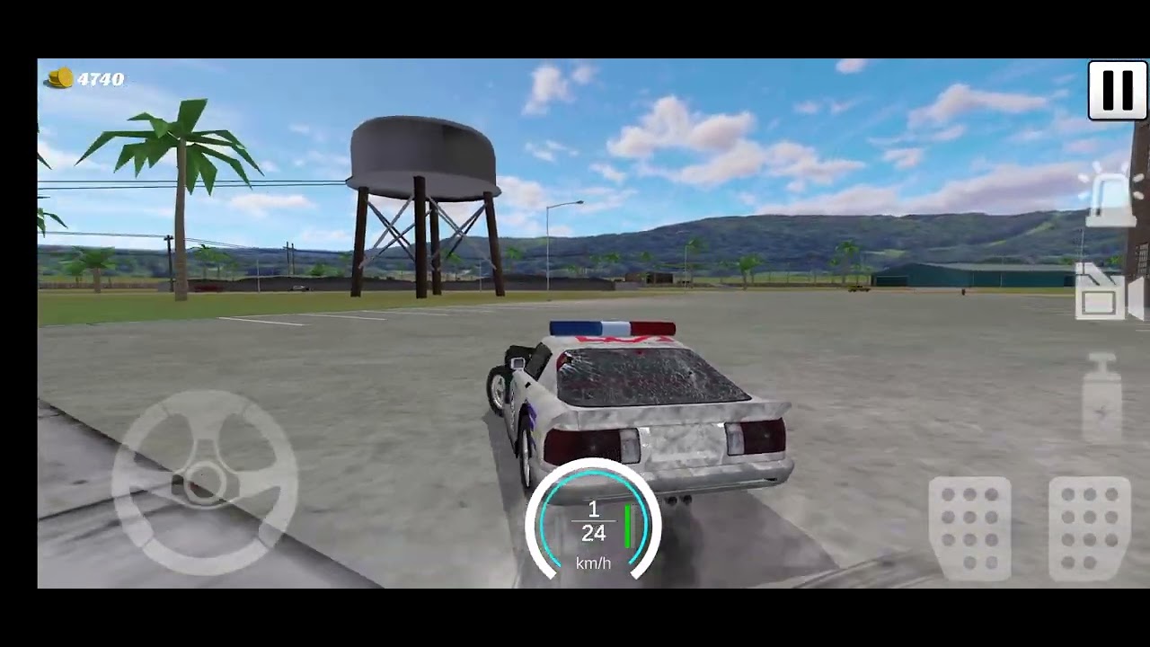 Escape from the police in Demolition Derby 3 