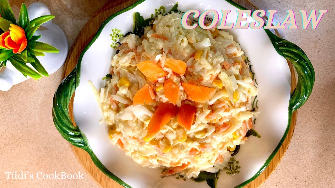 The best COLESLAW - my recipe rocks! | Yπέροχη λαχανοσαλάτα Coleslaw