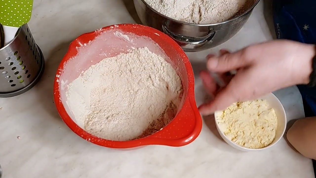 Каша из муки из пророщенной пшеницы (печень ваша вам скажет спасибо)😋😋😋