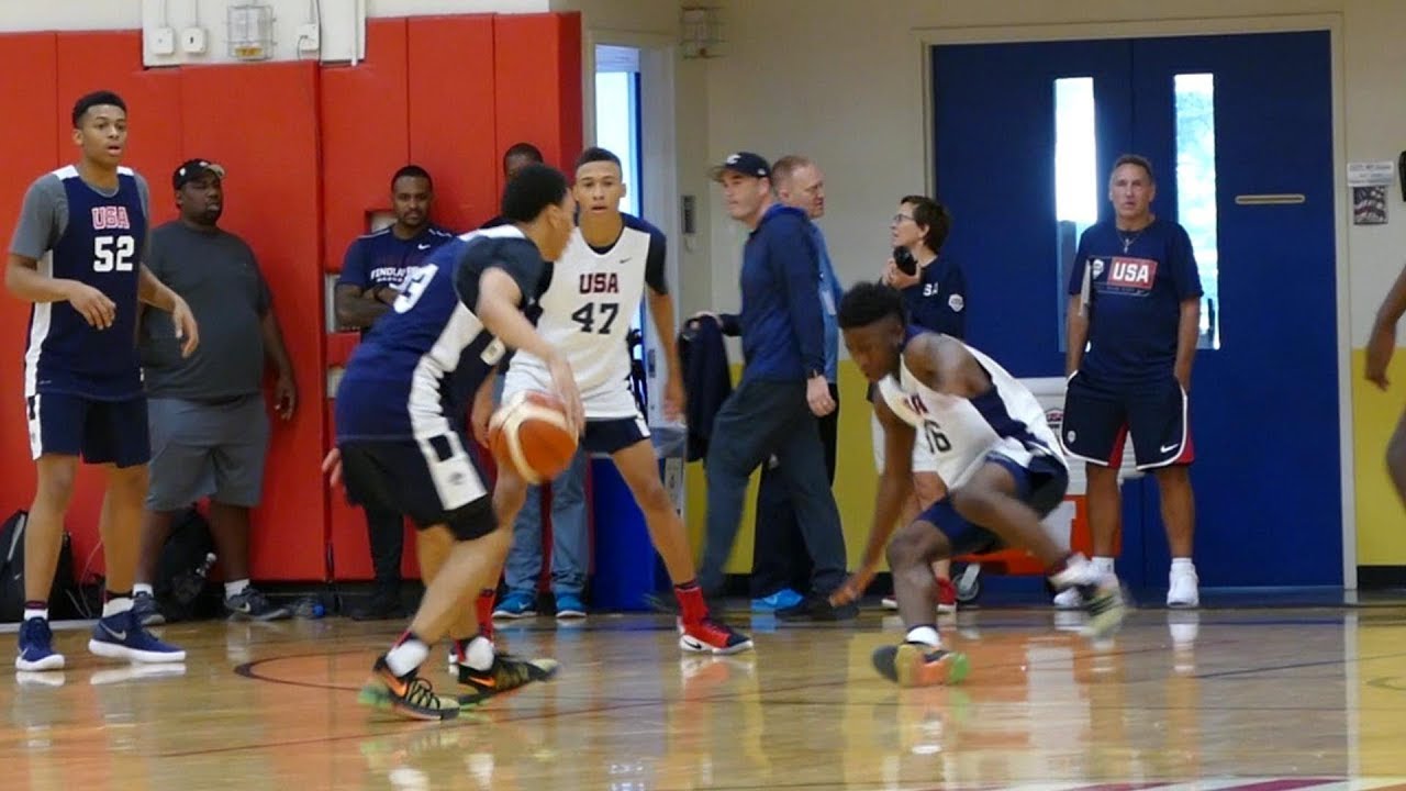 Jahvon Quinerly at Team USA Camp...NEXT KYRIE?