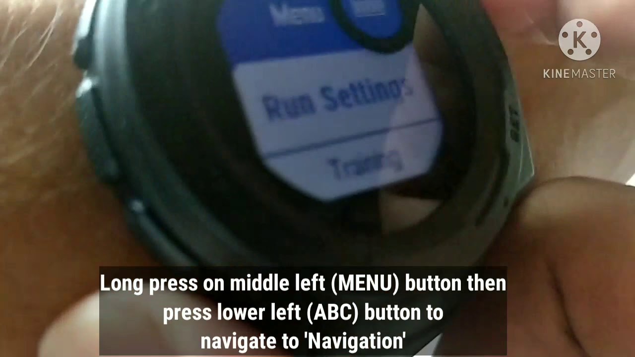How to Load or Navigate a Course in Garmin Instinct