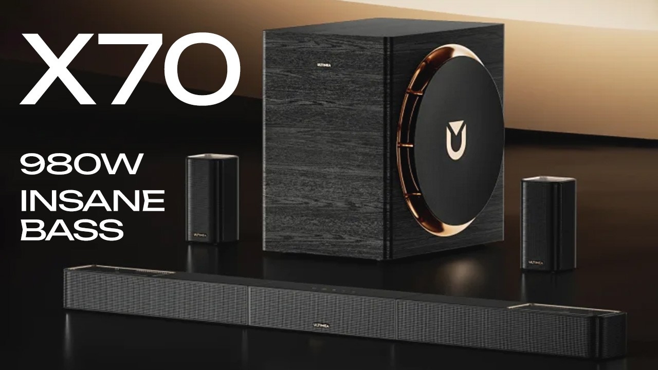 Обзор ULTIMEA Skywave X70 – Невероятные басы от системы ATMOS 7.1.4