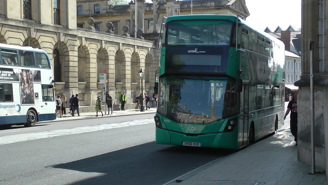 Oxford bus X1 - the indirect route to Wantage