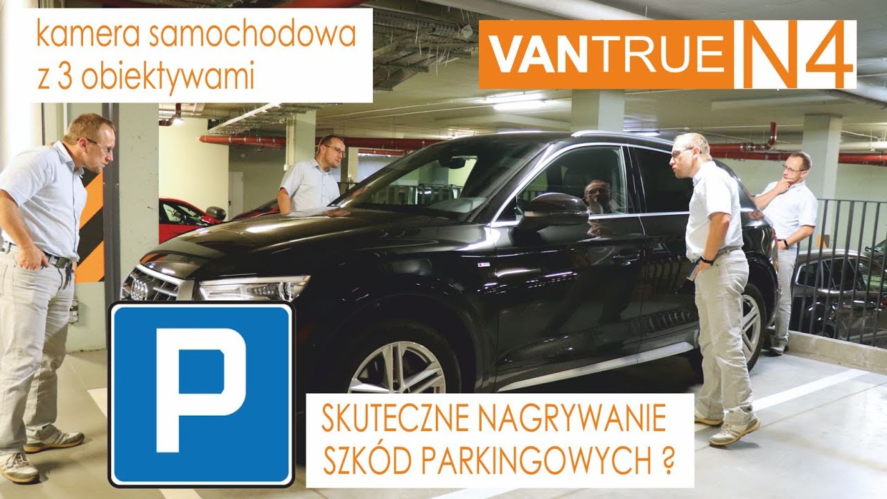 Vantrue N4 test wideorejestratora trasy i szkód parkingowych