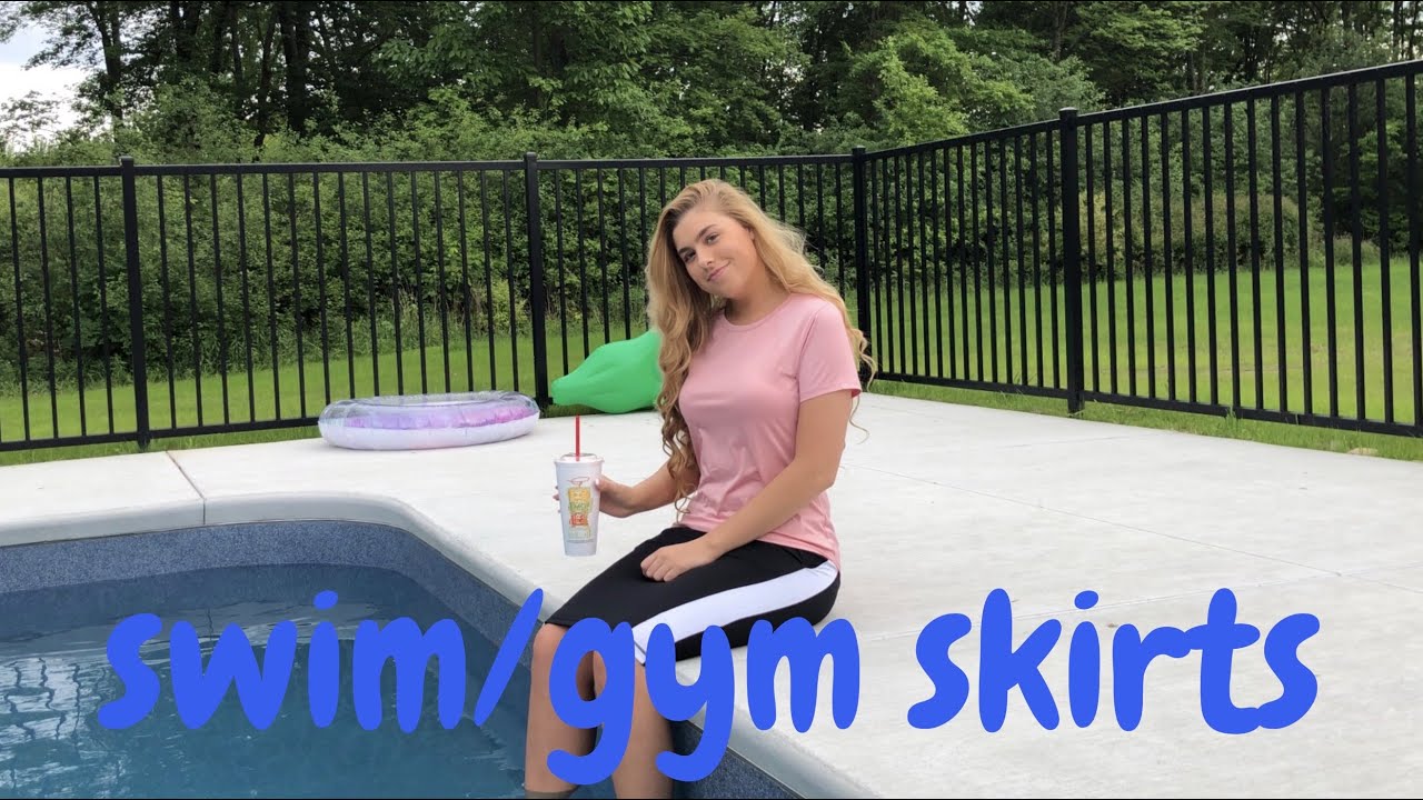 My Favorite Modest Swim & Gym Skirts