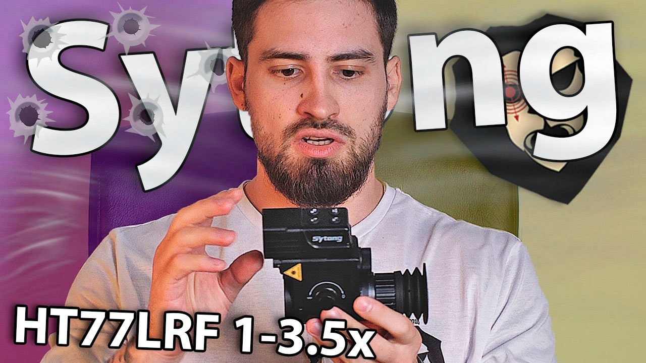 Цифровая насадка ночного видения Sytong HT77LRF 1-3.5х (USB, дальномер, адаптер 45 мм) видео обзор