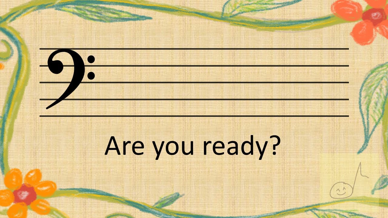 Sight Reading Bass Clef Notes : Challenge in 4 Seconds #bassclef #bass  #musiclessons #piano