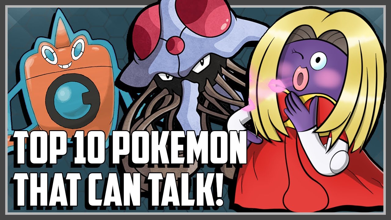 Top 10 Pokemon That Can Talk!